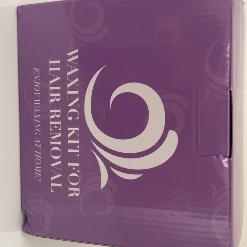Purple Waxing Kit for Hair Removal